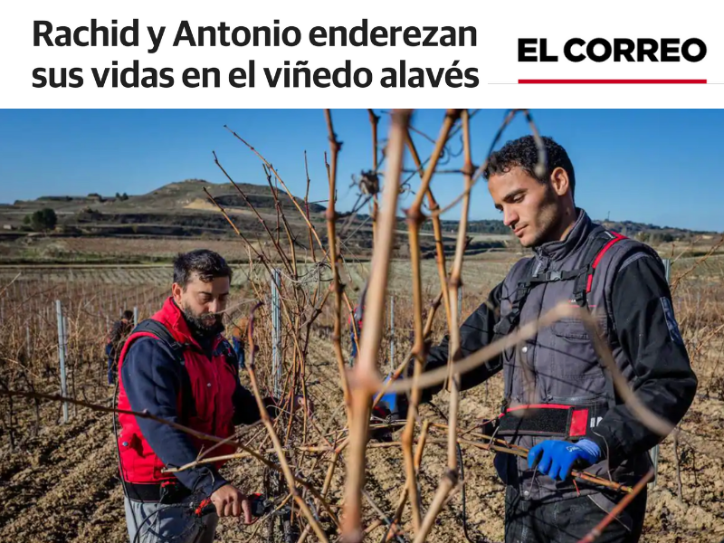 EL CORREO da voz a las personas temporeras de LANAGRO